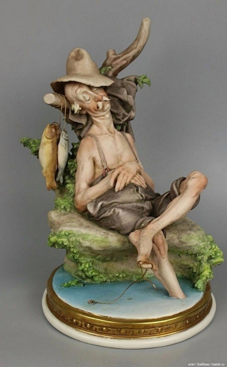 Оригинальный художественный фарфор Giuseppe Cappe