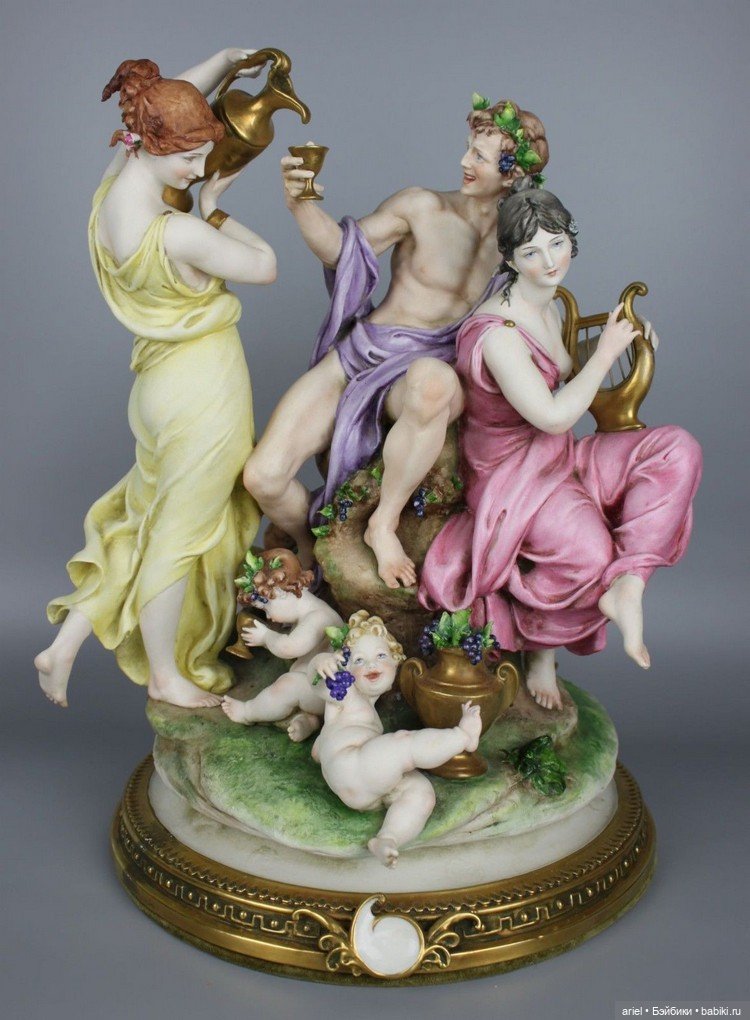 Оригинальный художественный фарфор Giuseppe Cappe (фото 3)