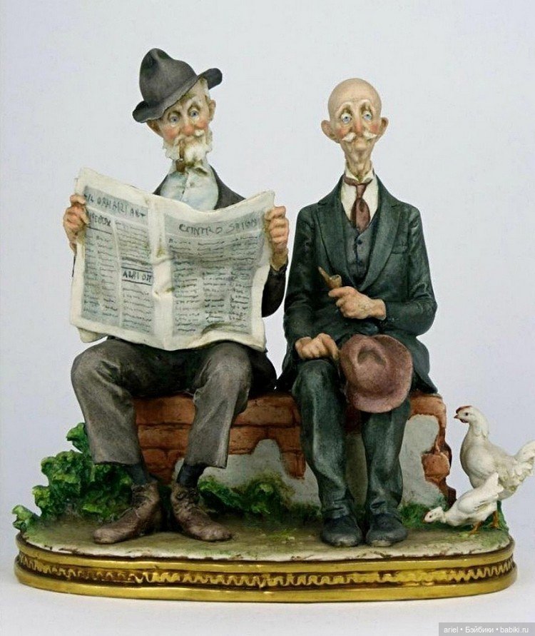 Оригинальный художественный фарфор Giuseppe Cappe (фото 8)