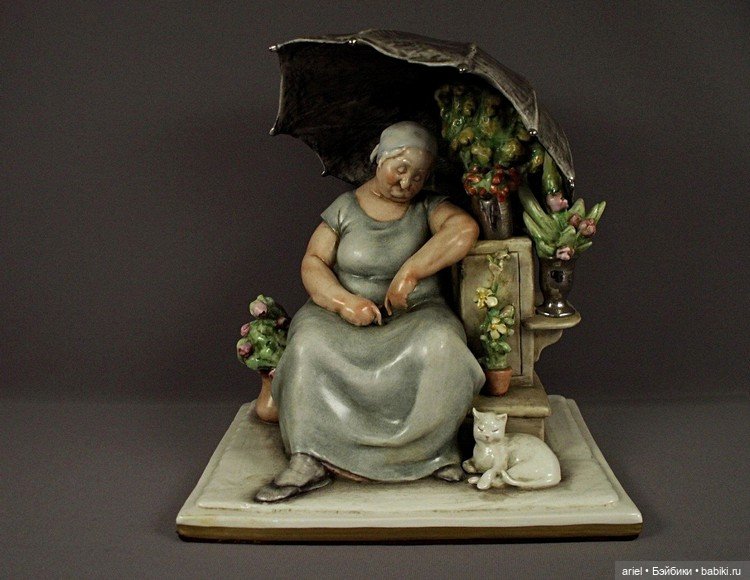 Оригинальный художественный фарфор Giuseppe Cappe (фото 6)