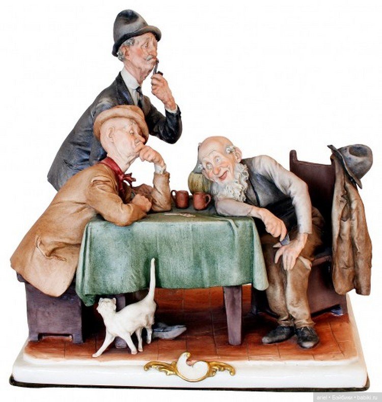 Оригинальный художественный фарфор Giuseppe Cappe (фото 4)