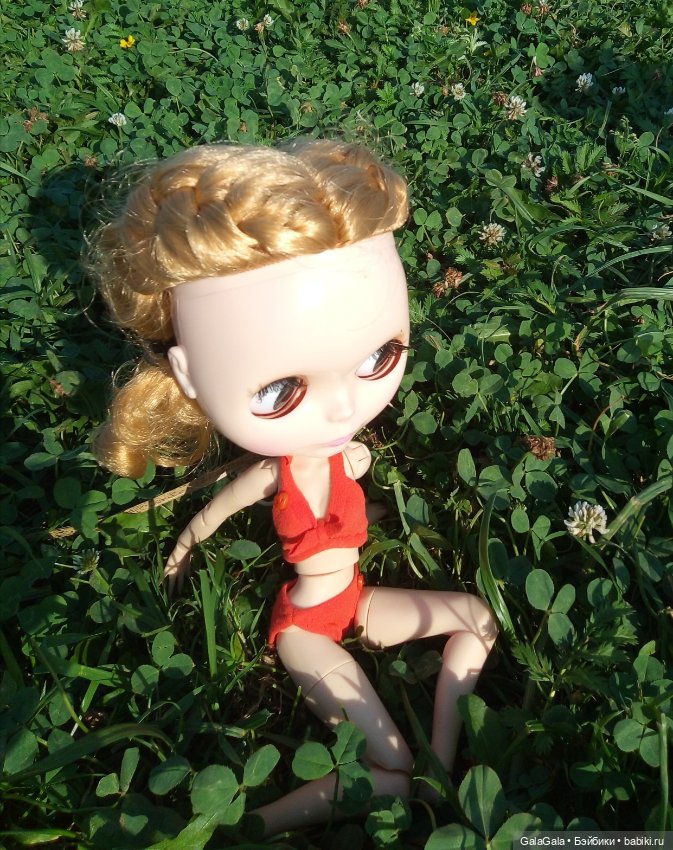 Небольшой фоторепортаж с речного пляжа, или как Тата (блайз) на речке отдыхала) (фото 4)