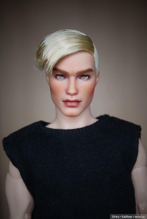 ООАК Кен Лукс - менее смазливый блондин из сильно смазливого