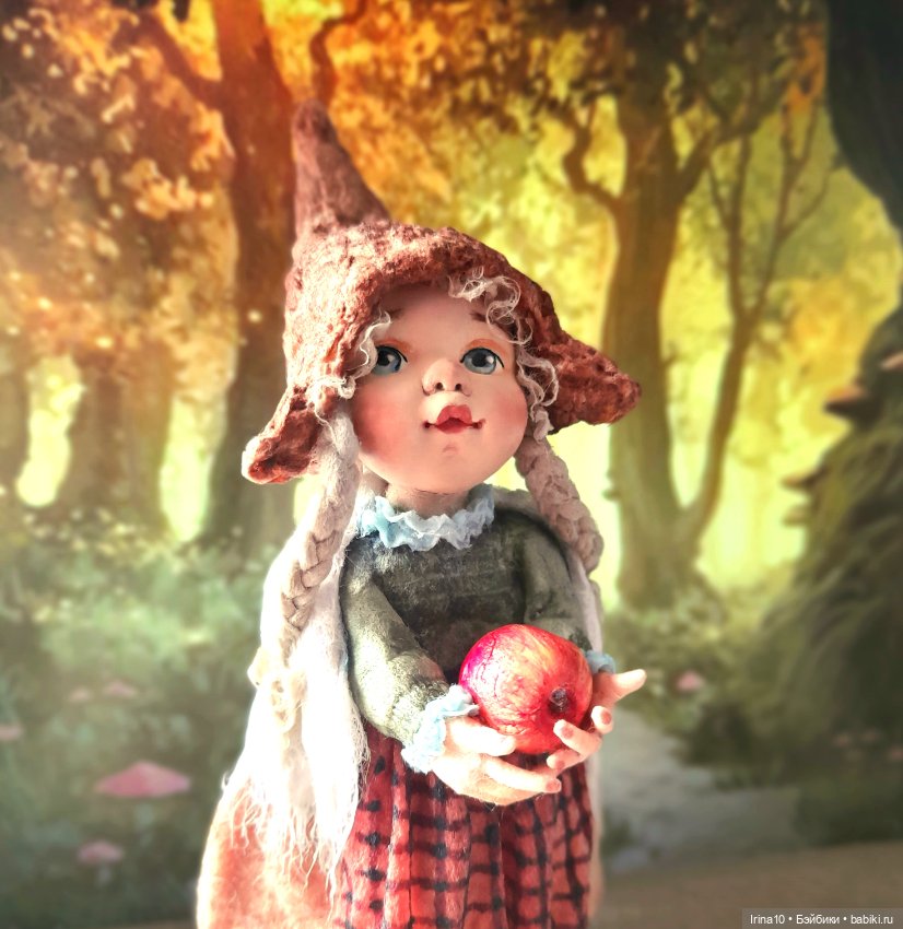 Сказка из ваты. Гномики — Ватные игрушки на елку: ретро (фото 2)