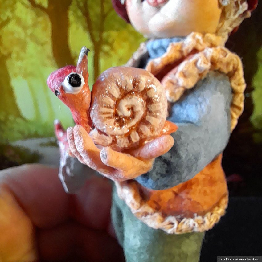 Сказка из ваты. Гномики — Ватные игрушки на елку: ретро (фото 7)