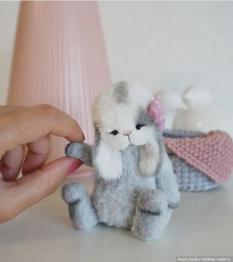 Зайка тедди — Авторские мишки Тедди и друзья: фото (фото 4)