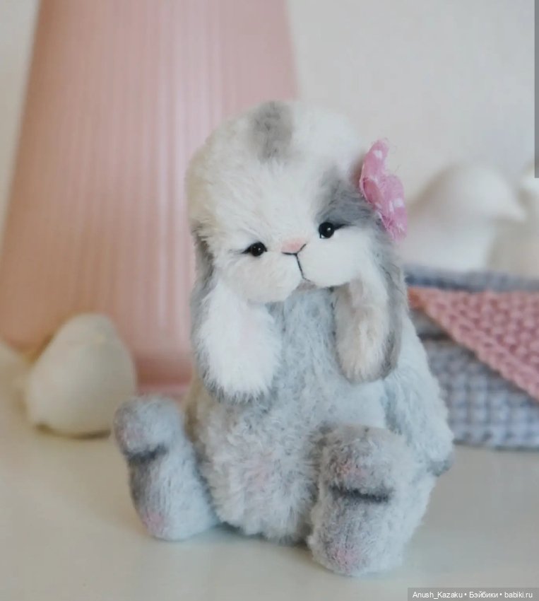 Зайка тедди — Авторские мишки Тедди и друзья: фото