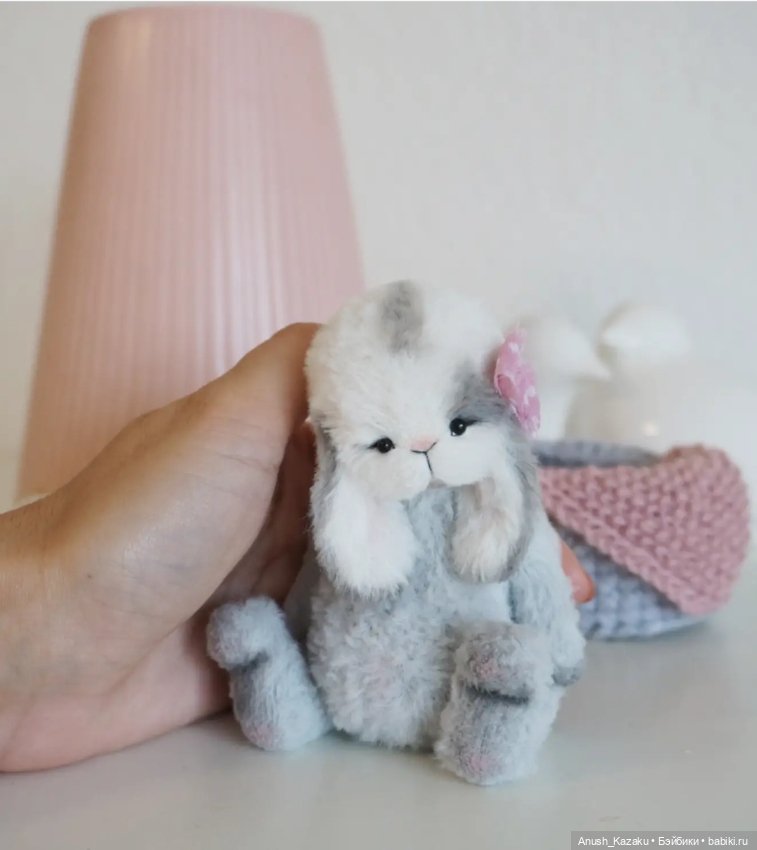 Зайка тедди — Авторские мишки Тедди и друзья: фото (фото 2)