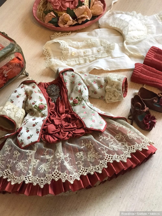 Наряд для Бусинки — Редкие антикварные куклы и реплики: воск