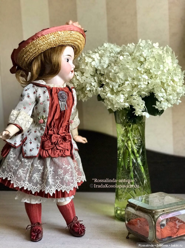 Наряд для Бусинки — Редкие антикварные куклы и реплики: воск