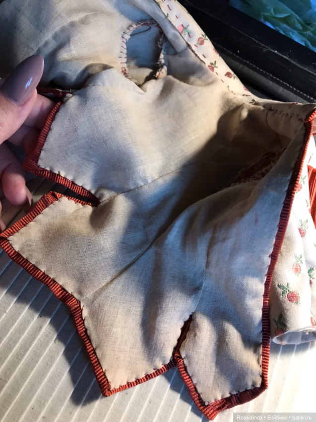 Наряд для Бусинки — Редкие антикварные куклы и реплики: воск (фото 6)