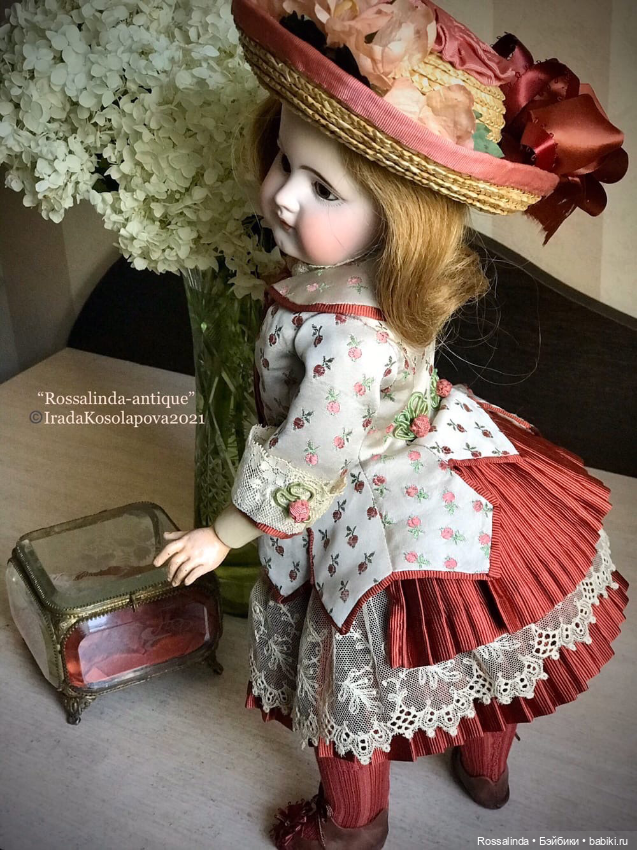 Наряд для Бусинки — Редкие антикварные куклы и реплики: воск