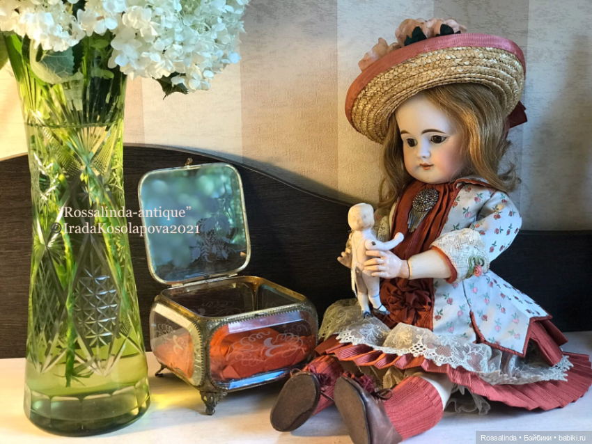 Наряд для Бусинки — Редкие антикварные куклы и реплики: воск