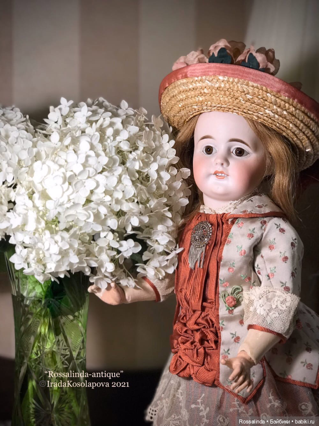 Наряд для Бусинки — Редкие антикварные куклы и реплики: воск