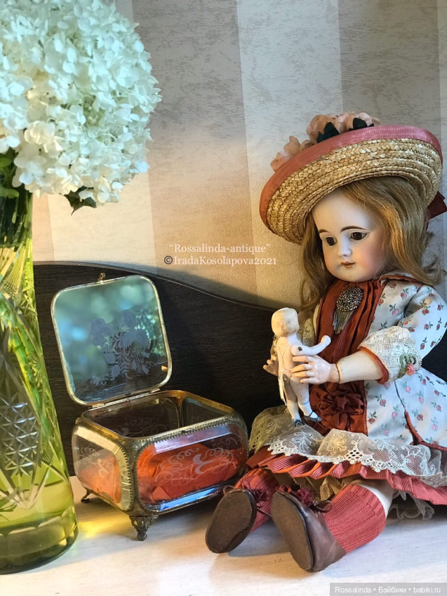 Наряд для Бусинки — Редкие антикварные куклы и реплики: воск