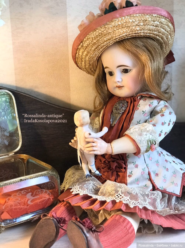 Наряд для Бусинки — Редкие антикварные куклы и реплики: воск