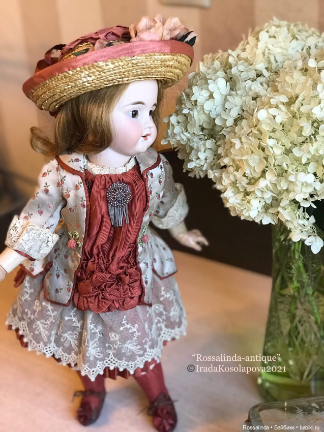 Наряд для Бусинки — Редкие антикварные куклы и реплики: воск