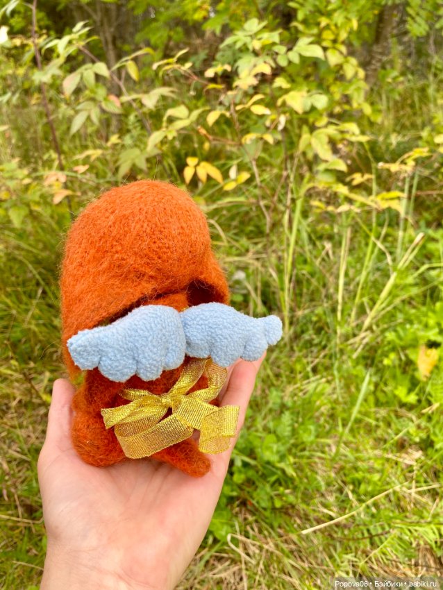 Маленький ангел — Вязаные игрушки и амигуруми: крючком (фото 6)