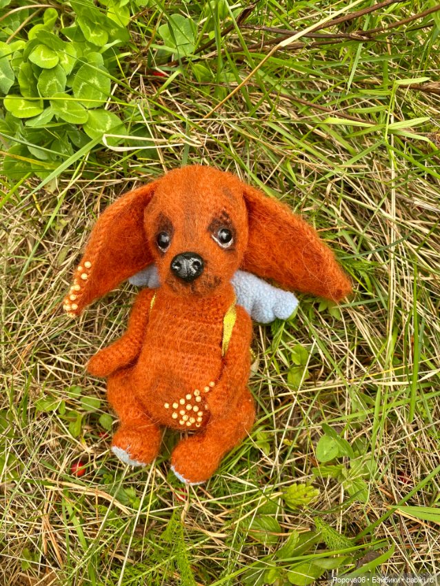 Маленький ангел — Вязаные игрушки и амигуруми: крючком