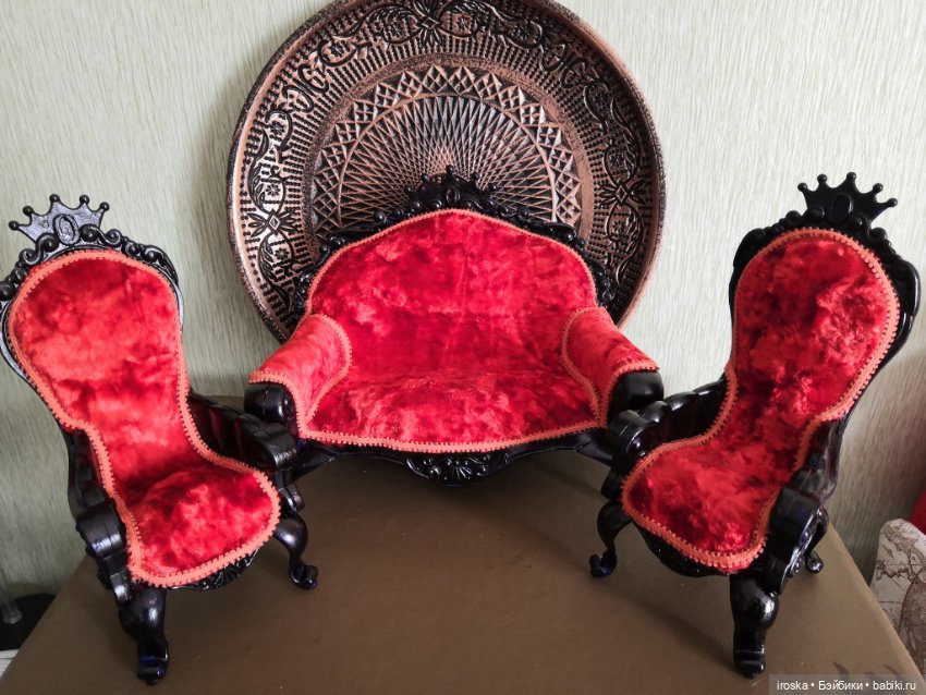 Мебельный декор — Мебель для кукол и домиков: фото (фото 7)