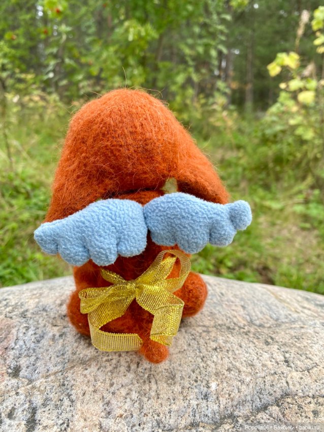 Маленький ангел — Вязаные игрушки и амигуруми: крючком