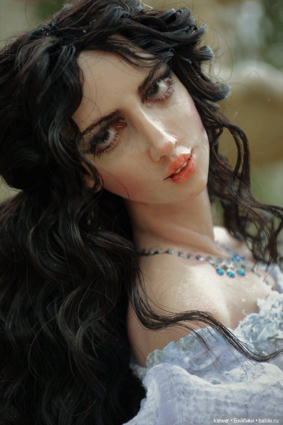 Анабель или Леди Зима авторская кукла Натальи Михаелян