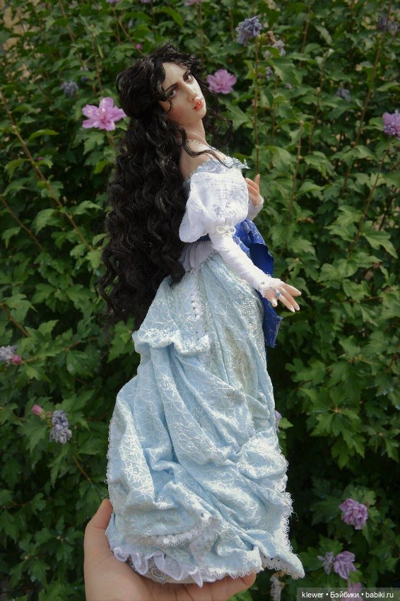 Анабель или Леди Зима авторская кукла Натальи Михаелян