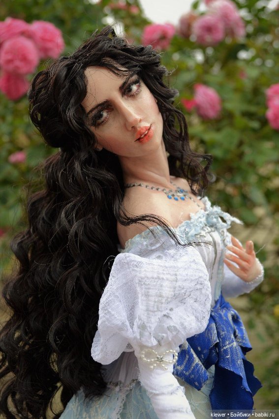Анабель или Леди Зима авторская кукла Натальи Михаелян (фото 9)