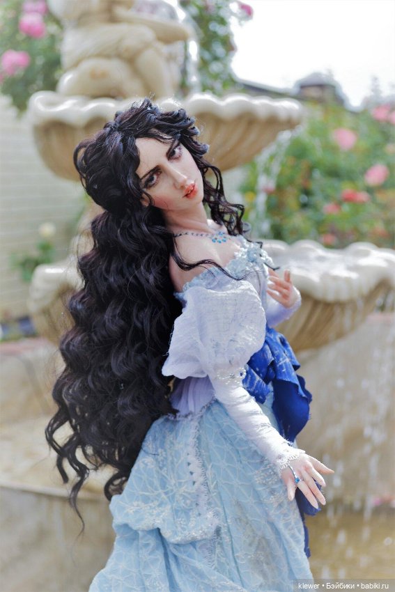 Анабель или Леди Зима авторская кукла Натальи Михаелян (фото 7)