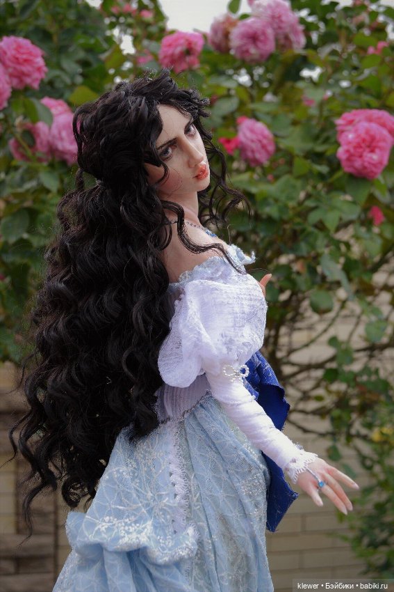 Анабель или Леди Зима авторская кукла Натальи Михаелян (фото 2)