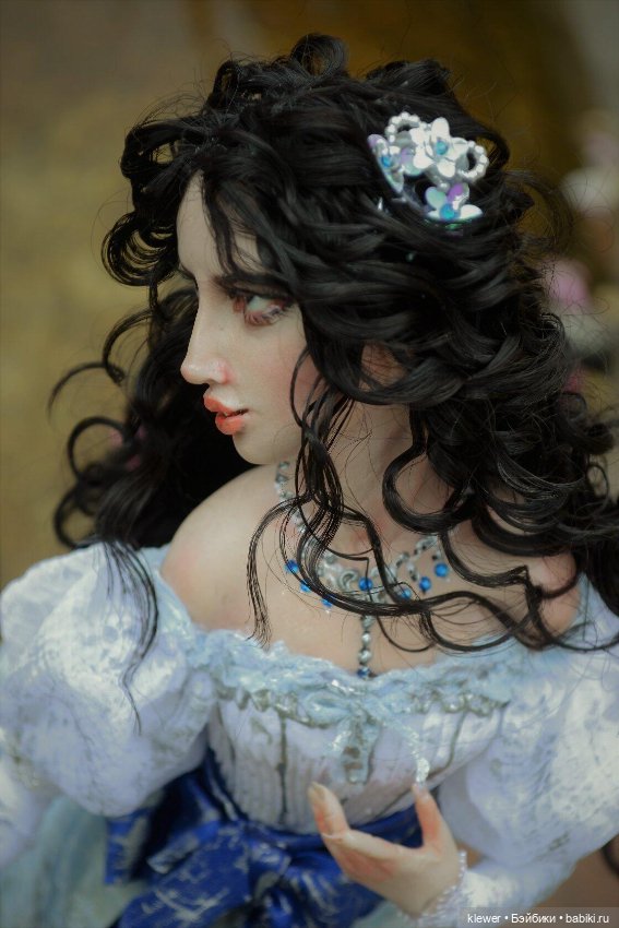 Анабель или Леди Зима авторская кукла Натальи Михаелян (фото 3)