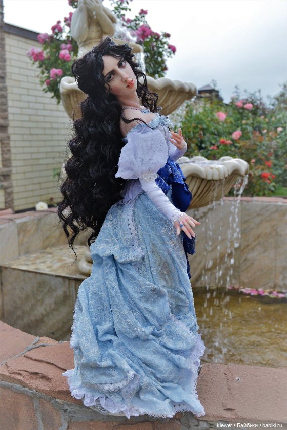 Анабель или Леди Зима авторская кукла Натальи Михаелян (фото 5)