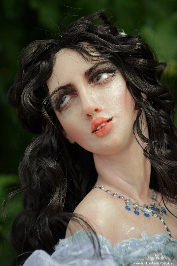 Анабель или Леди Зима авторская кукла Натальи Михаелян