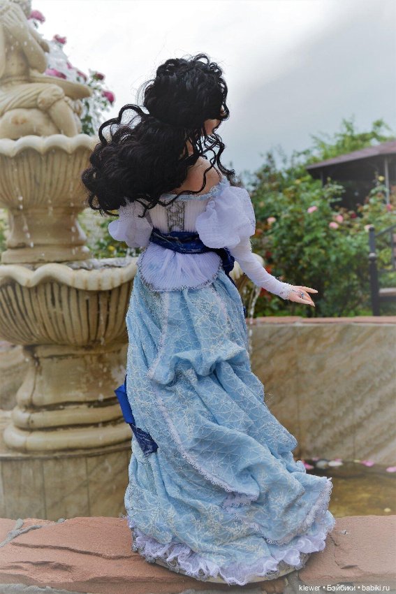 Анабель или Леди Зима авторская кукла Натальи Михаелян (фото 8)