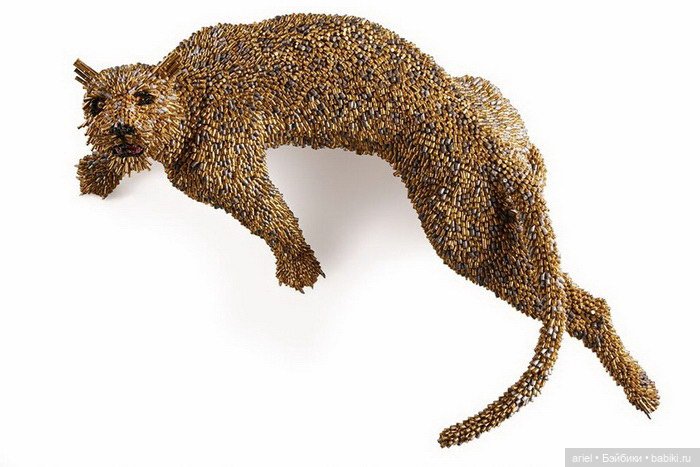 Скульптуры из пуль Federico Uribe (фото 5)