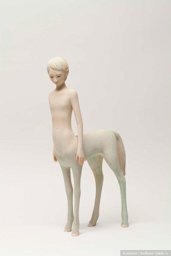 Сказочный мир белых скульптур Ёшимаса Тцусия