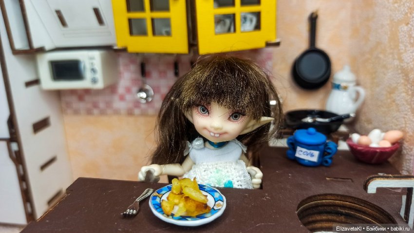 Жареная картошка. Realpuki. Вместе с Мышкой 1