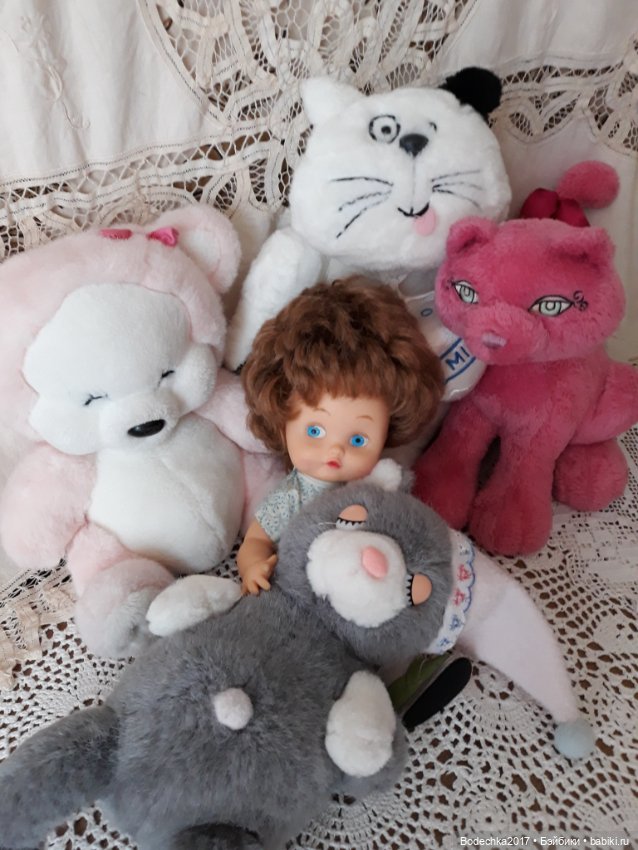 Любимые мягкие игрушки — Коллекции винтажных кукол и игрушек: СССР (фото 3)