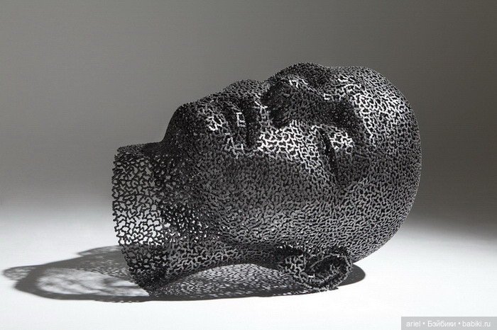 Скульптуры из велосипедных цепей Young-Deok Seo (фото 4)