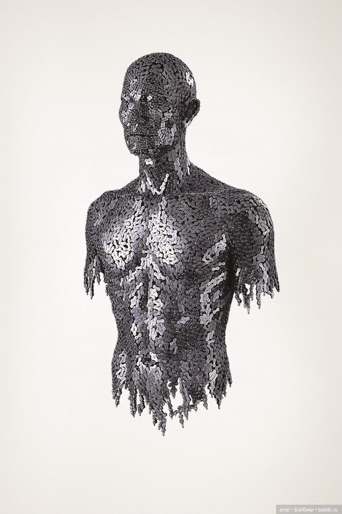 Скульптуры из велосипедных цепей Young-Deok Seo (фото 2)