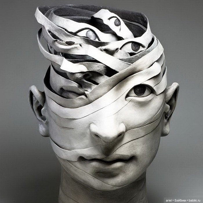 Оригинальные скульптуры из керамики от Haejin Lee (фото 4)