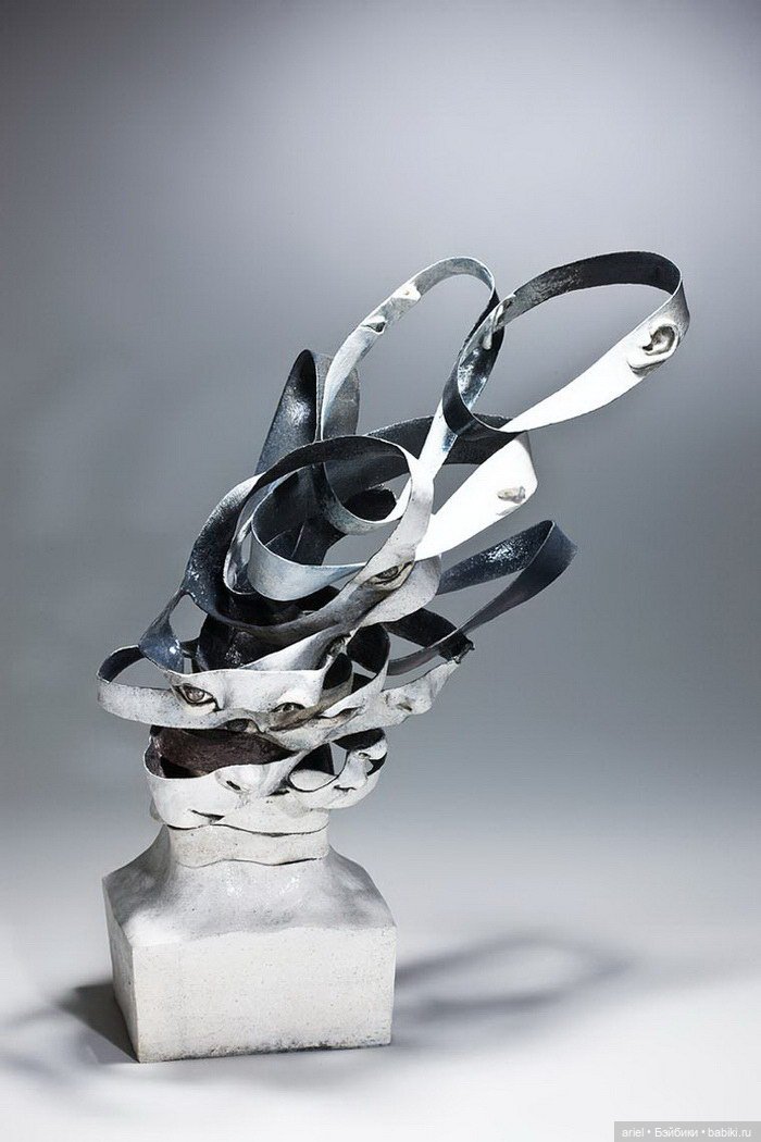 Оригинальные скульптуры из керамики от Haejin Lee (фото 9)