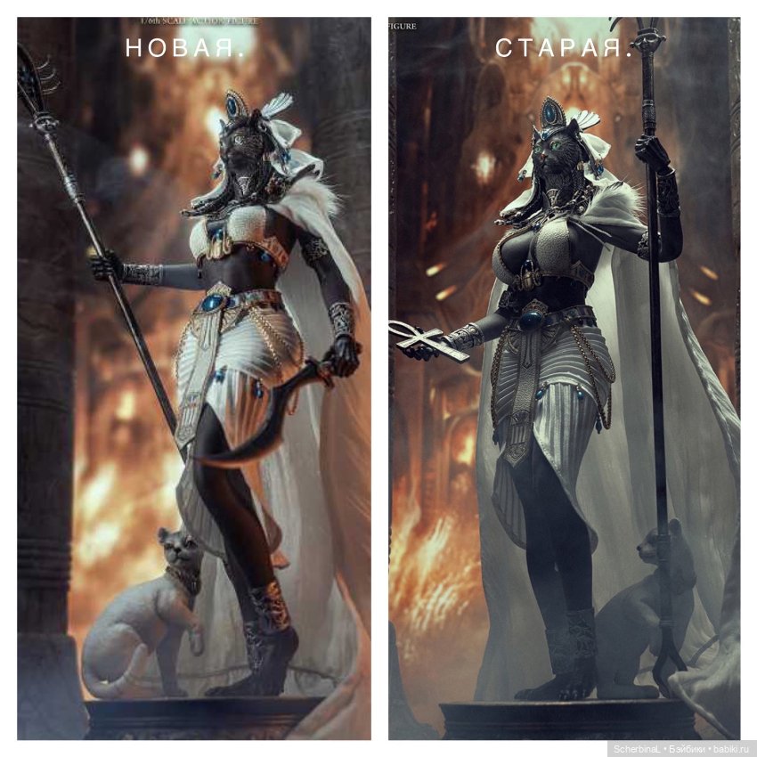 НОВАЯ версия Египетской Богини Bastet от TBLeague Phicen