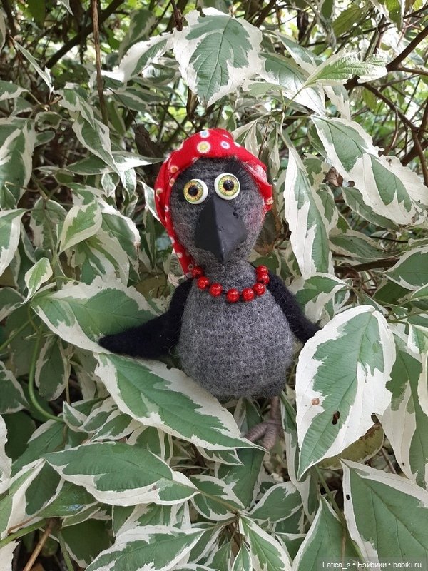 Модница Карлуша — Вязаные игрушки и амигуруми: крючком (фото 7)