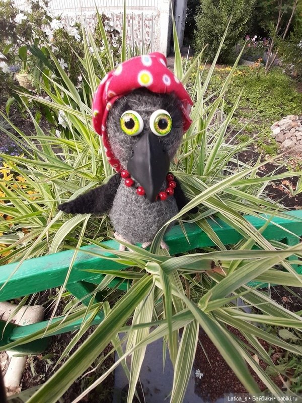 Модница Карлуша — Вязаные игрушки и амигуруми: крючком (фото 9)