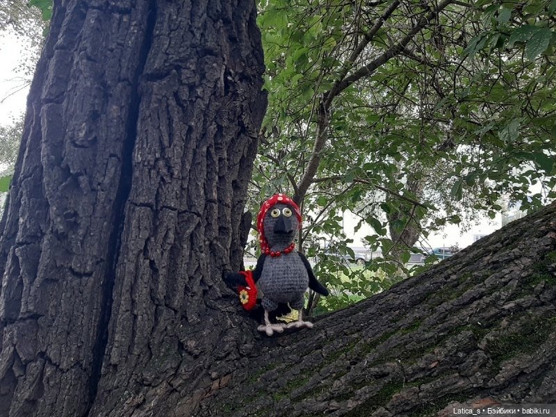 Модница Карлуша — Вязаные игрушки и амигуруми: крючком (фото 5)