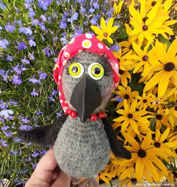 Модница Карлуша — Вязаные игрушки и амигуруми: крючком (фото 2)