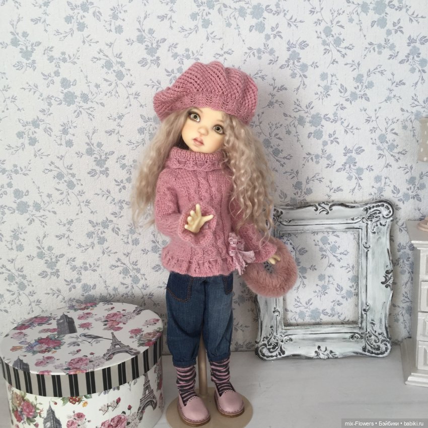 Вяжет Осень — Куклы Kaye Wiggs (Кайе Виггс): авторские BJD (БЖД) (фото 3)