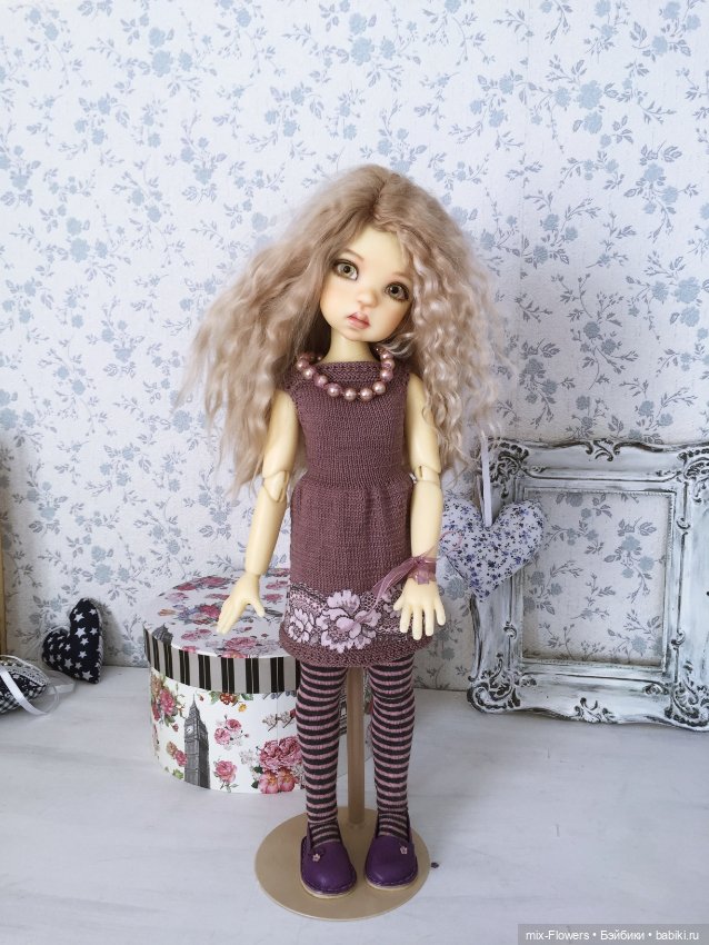Вяжет Осень — Куклы Kaye Wiggs (Кайе Виггс): авторские BJD (БЖД) (фото 7)