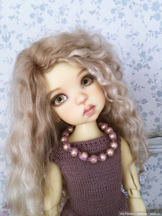 Вяжет Осень — Куклы Kaye Wiggs (Кайе Виггс): авторские BJD (БЖД) (фото 6)